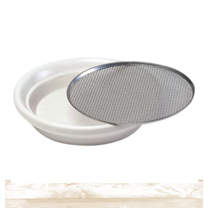 Deluxe Ceramic SPROUTER TRAY - 12cm White