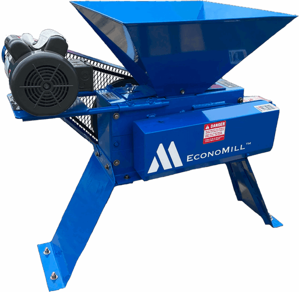 EconoMill - Brewers - ROLLER MILL  - 1.5 HP/1.7 TONNE-HOUR